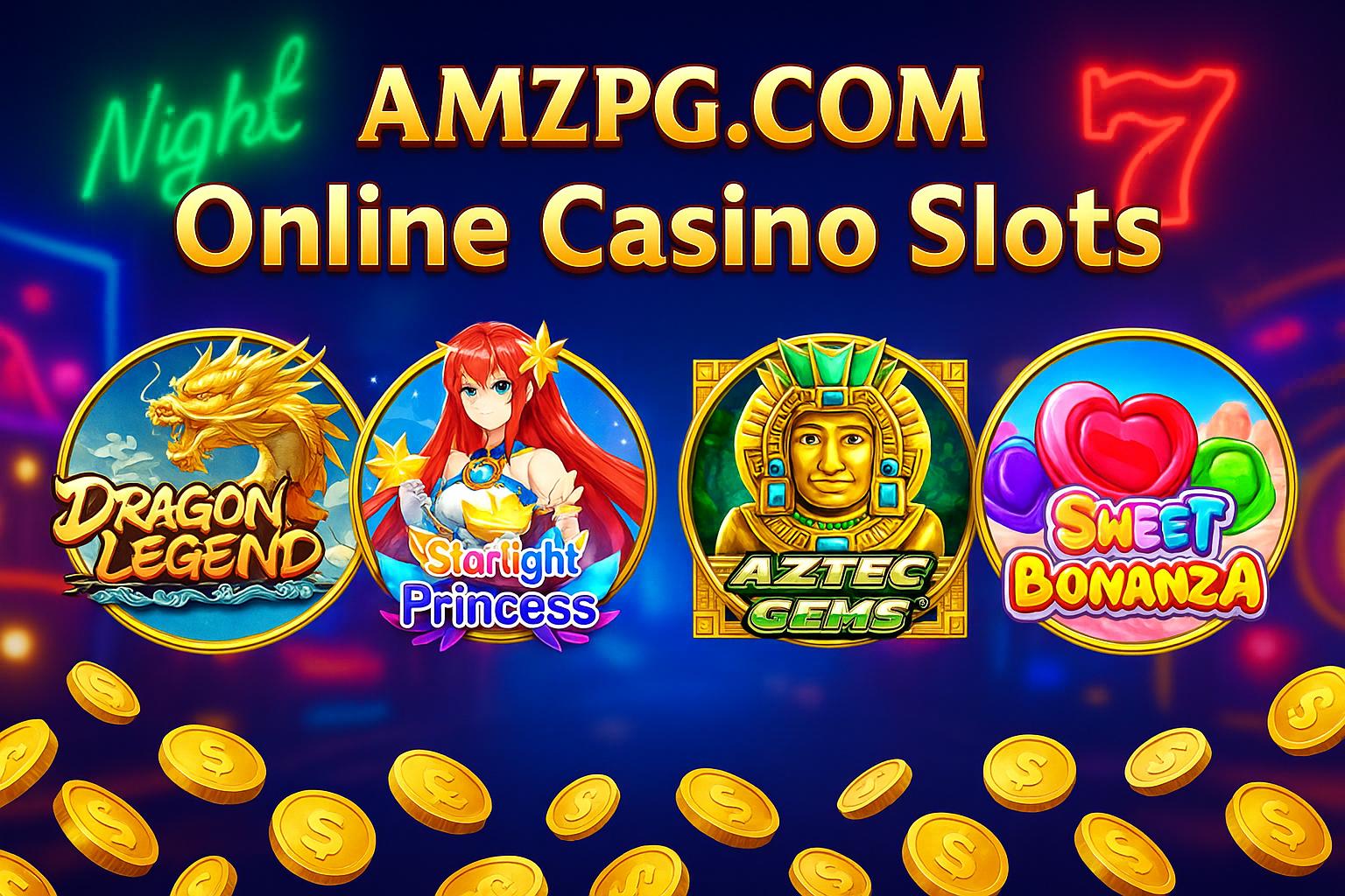 Jogos de Slot no Casino Online AMZPG.COM