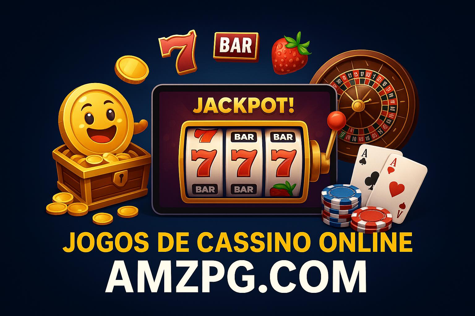 Jogos de cassino online inovadores e emocionantes na AMZPG.COM